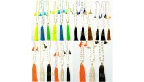 fresh water pearls tassel necklace wholesale price 40 pieces free shipping